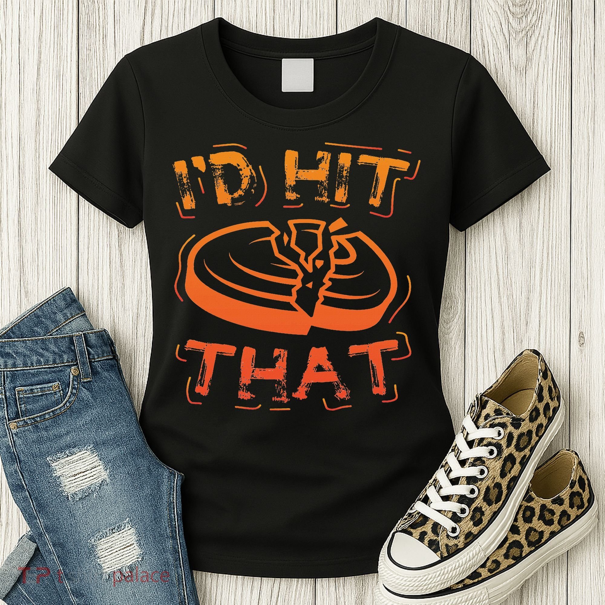 I'd Hit That Clay Shooting Trap Shooter Funny Gift Women's T-Shirt