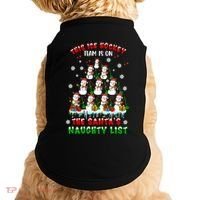 Ice Hockey Team On SantaS Naughty List Snow Ice Hockey Gift Doggie Tank thumb 0