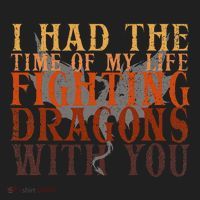 I Had The Time Of My Life Fighting Dragons With You Mythical Women's Sweatshirt thumb 2