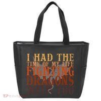 I Had The Time Of My Life Fighting Dragons With You Mythical Tote Bag thumb 0