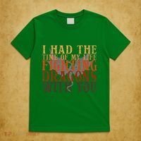 I Had The Time Of My Life Fighting Dragons With You Mythical T-Shirt thumb 5