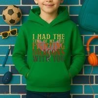 I Had The Time Of My Life Fighting Dragons With You Mythical Kids Hoodie thumb 2
