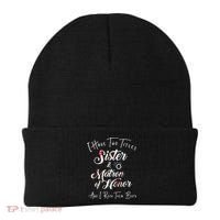 I Have Two Titles Sister And Matron Of Honor Gift Beanie thumb 0
