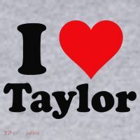 I Heart Taylor First Name I Love Personalized I Love Taylor Women's Sweatshirt thumb 2