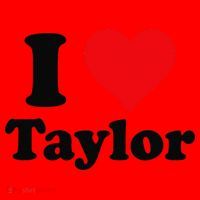 I Heart Taylor First Name I Love Personalized I Love Taylor Santa Hat thumb 1