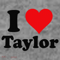 I Heart Taylor First Name I Love Personalized I Love Taylor Toddler Hoodie thumb 2