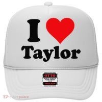 I Heart Taylor First Name I Love Personalized I Love Taylor Hat thumb 0