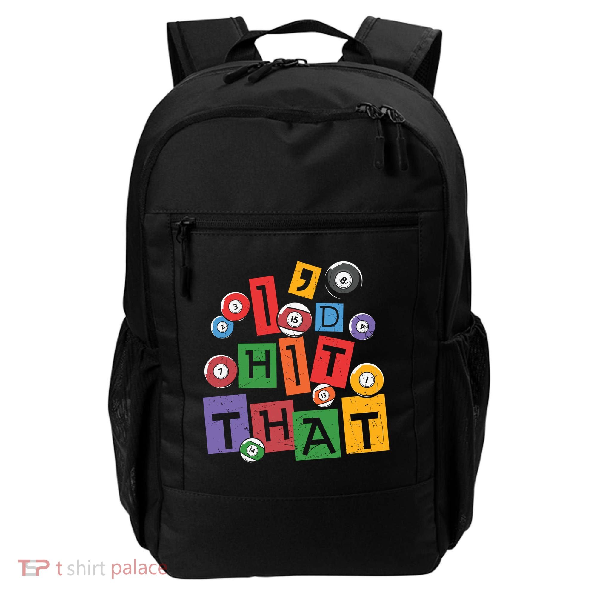 I'd Hit That Billiards Dad Gift For Father’s Day Backpack