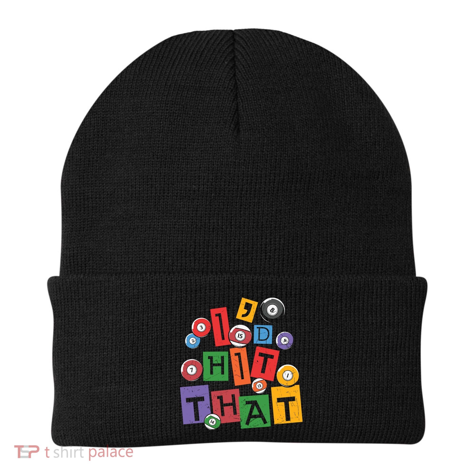 I'd Hit That Billiards Dad Gift For Father’s Day Beanie
