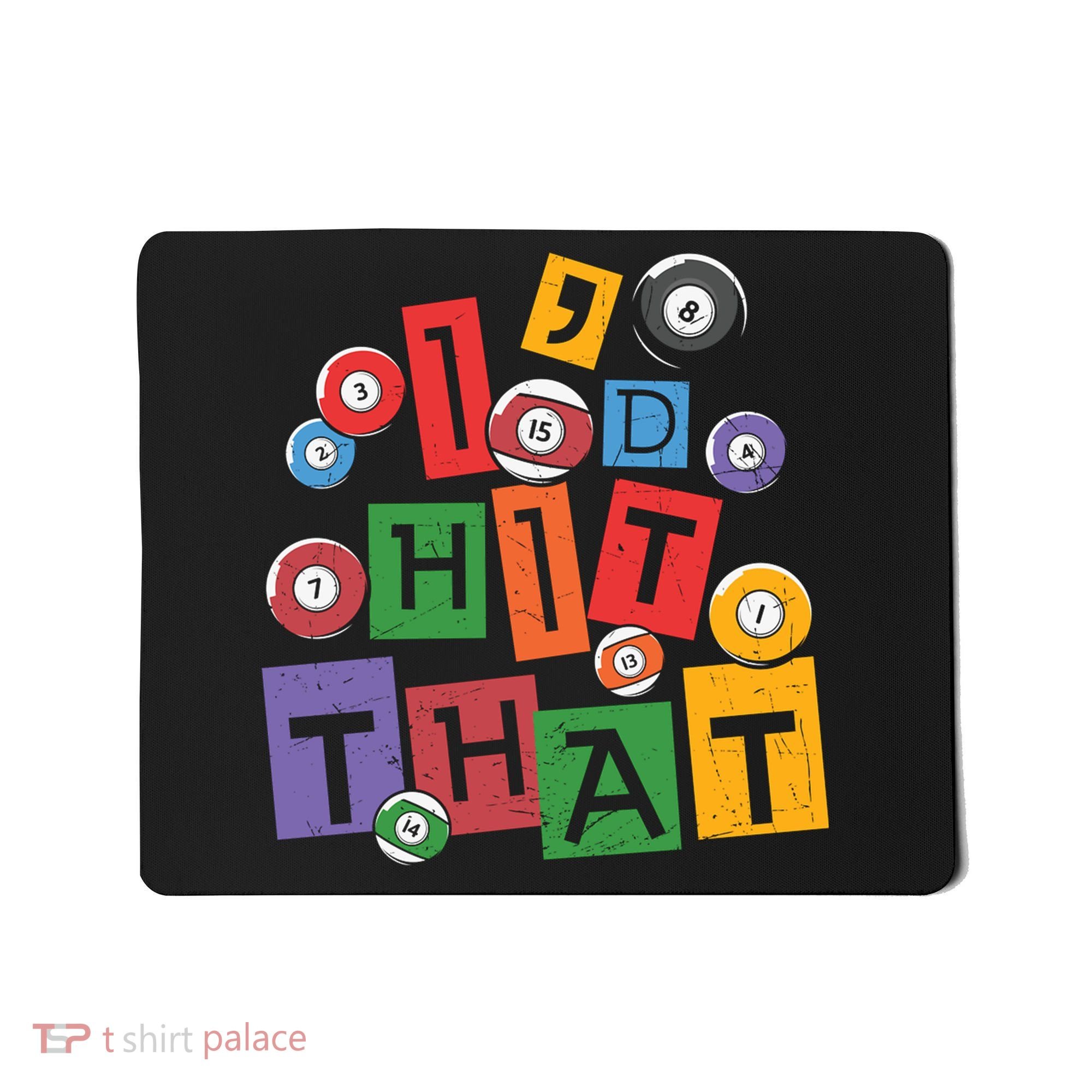 I'd Hit That Billiards Dad Gift For Father’s Day Mousepad