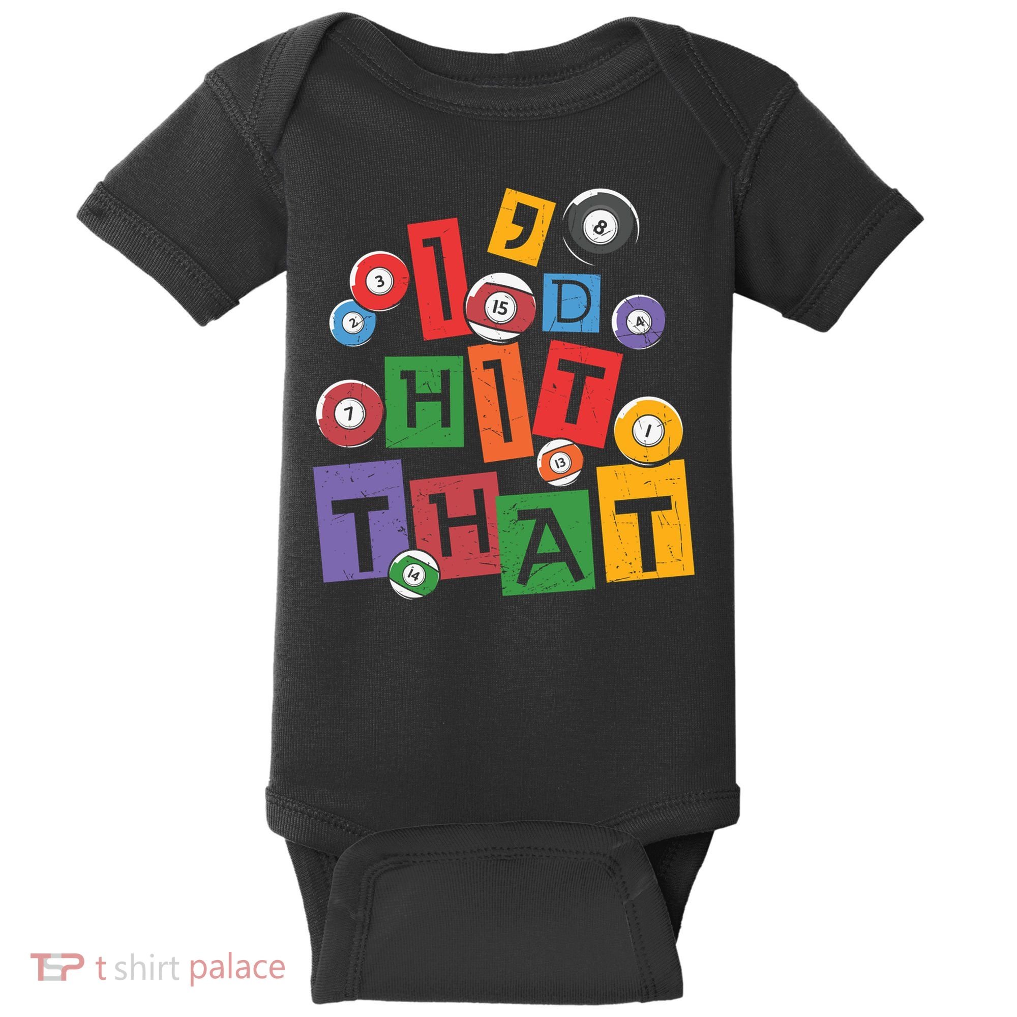 I'd Hit That Billiards Dad Gift For Father’s Day Baby Bodysuit