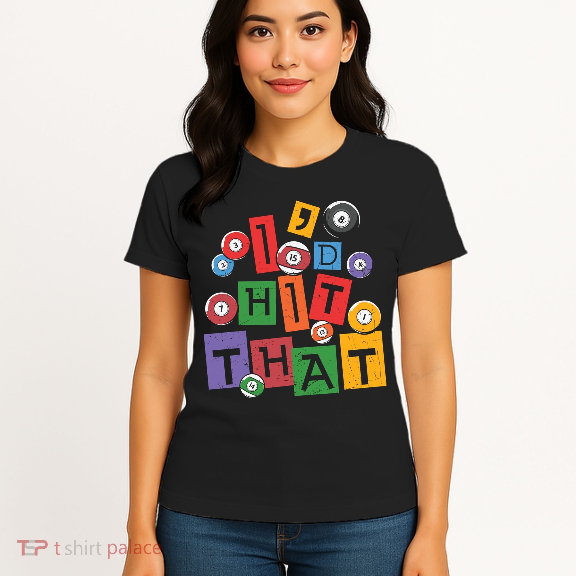 I'd Hit That Billiards Dad Gift For Father’s Day Women's T-Shirt