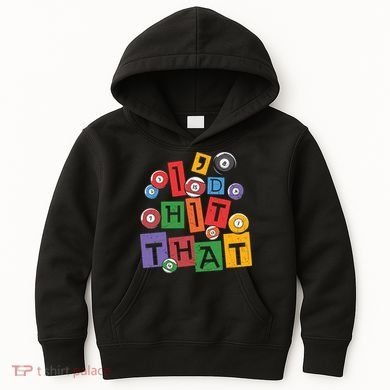 I'd Hit That Billiards Dad Gift For Father’s Day Kids Hoodie