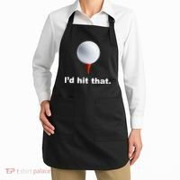 I'd Hit That Funny Golf Apron thumb 2