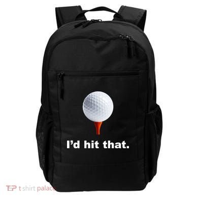 I'd Hit That Funny Golf Backpack