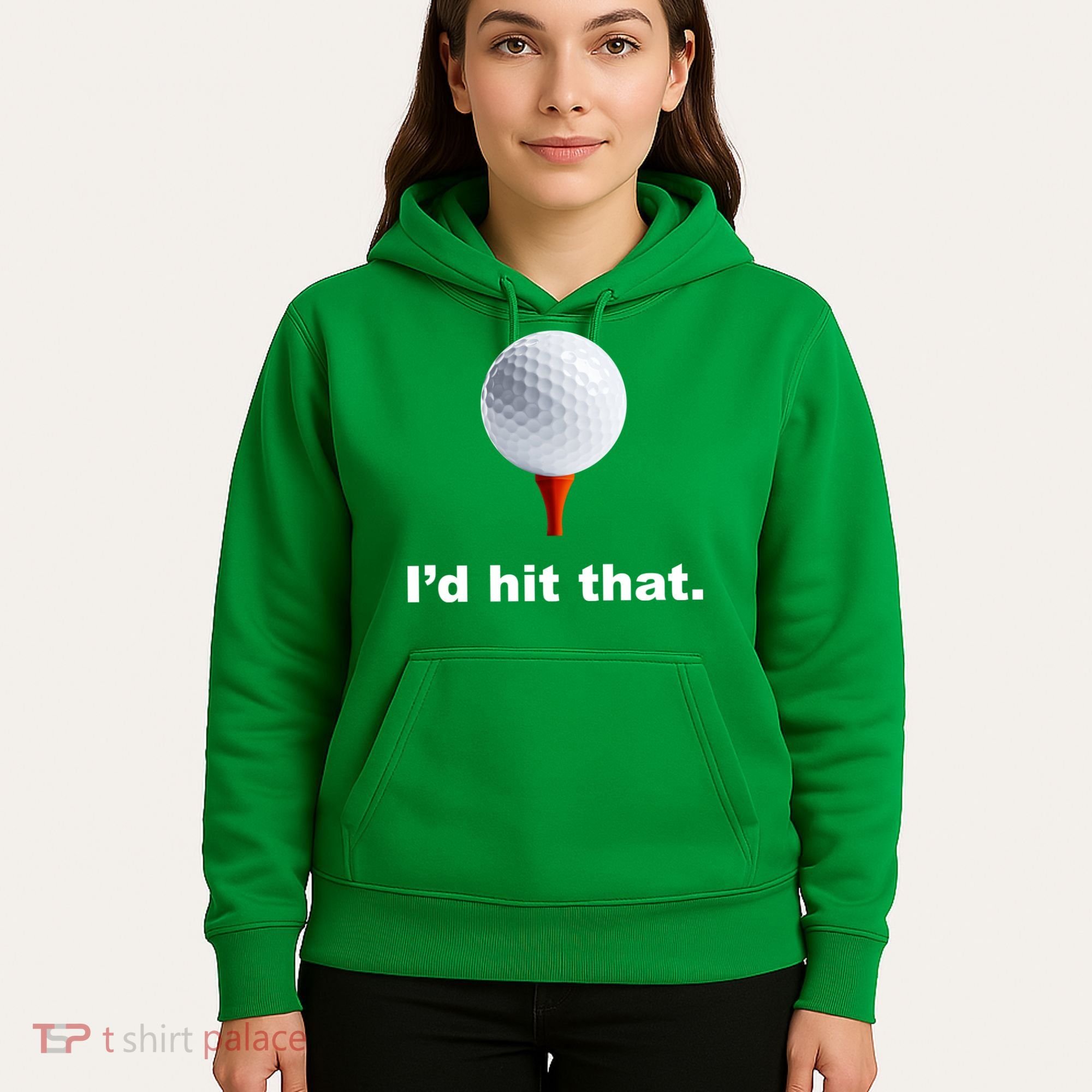 I'd Hit That Funny Golf Hoodie