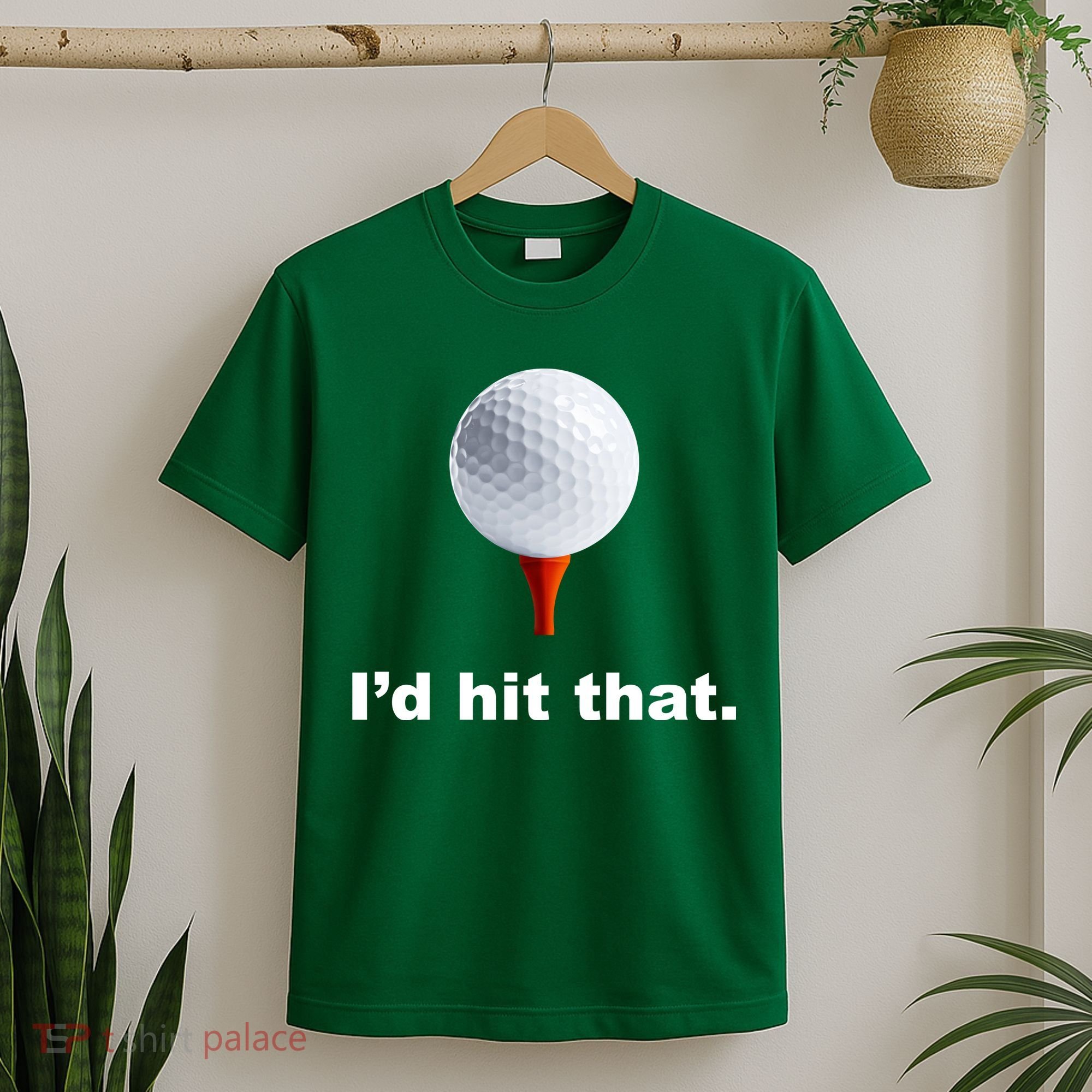 I'd Hit That Funny Golf T-Shirt
