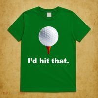 I'd Hit That Funny Golf T-Shirt thumb 5