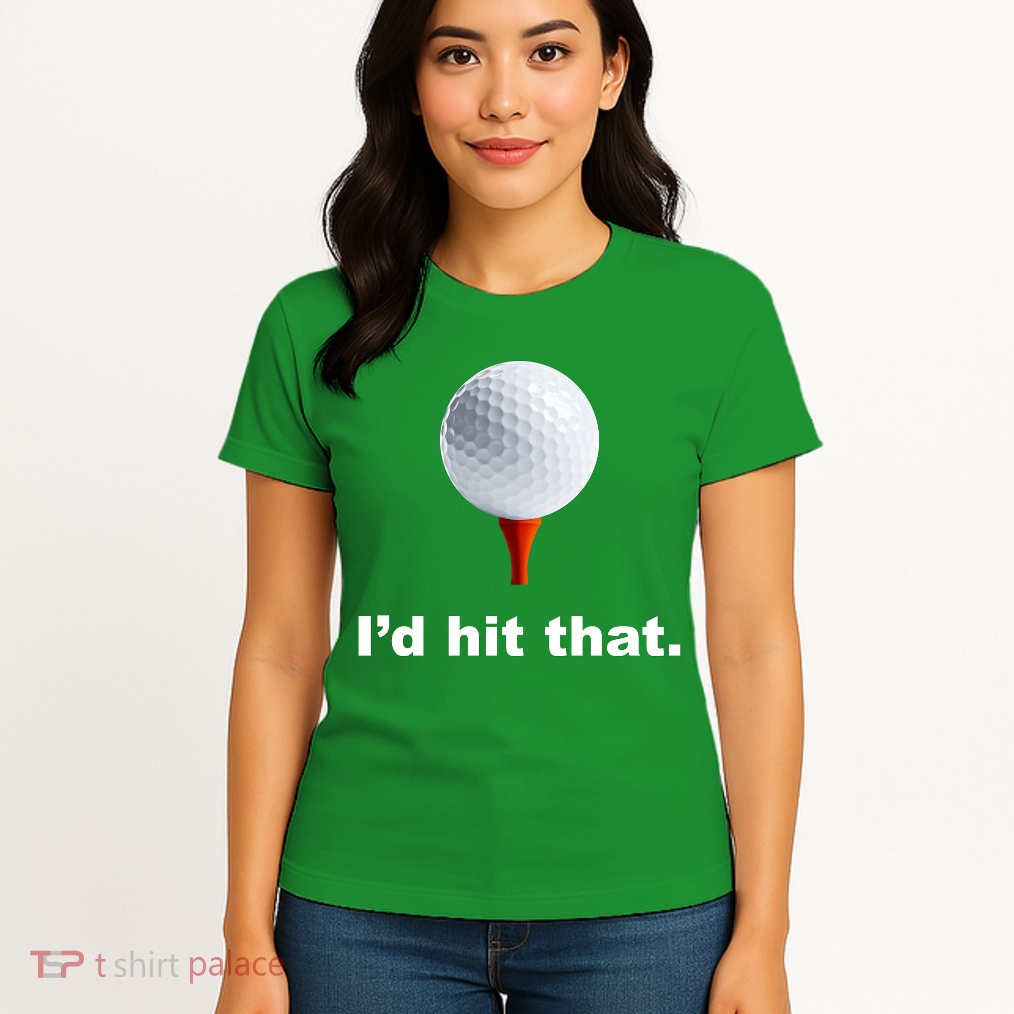 I'd Hit That Funny Golf Women's T-Shirt