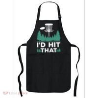 I'd Hit That, Disc Golfing Disc Golf Lover Apron thumb 0