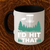 I'd Hit That, Disc Golfing Disc Golf Lover Coffee Mug thumb 2