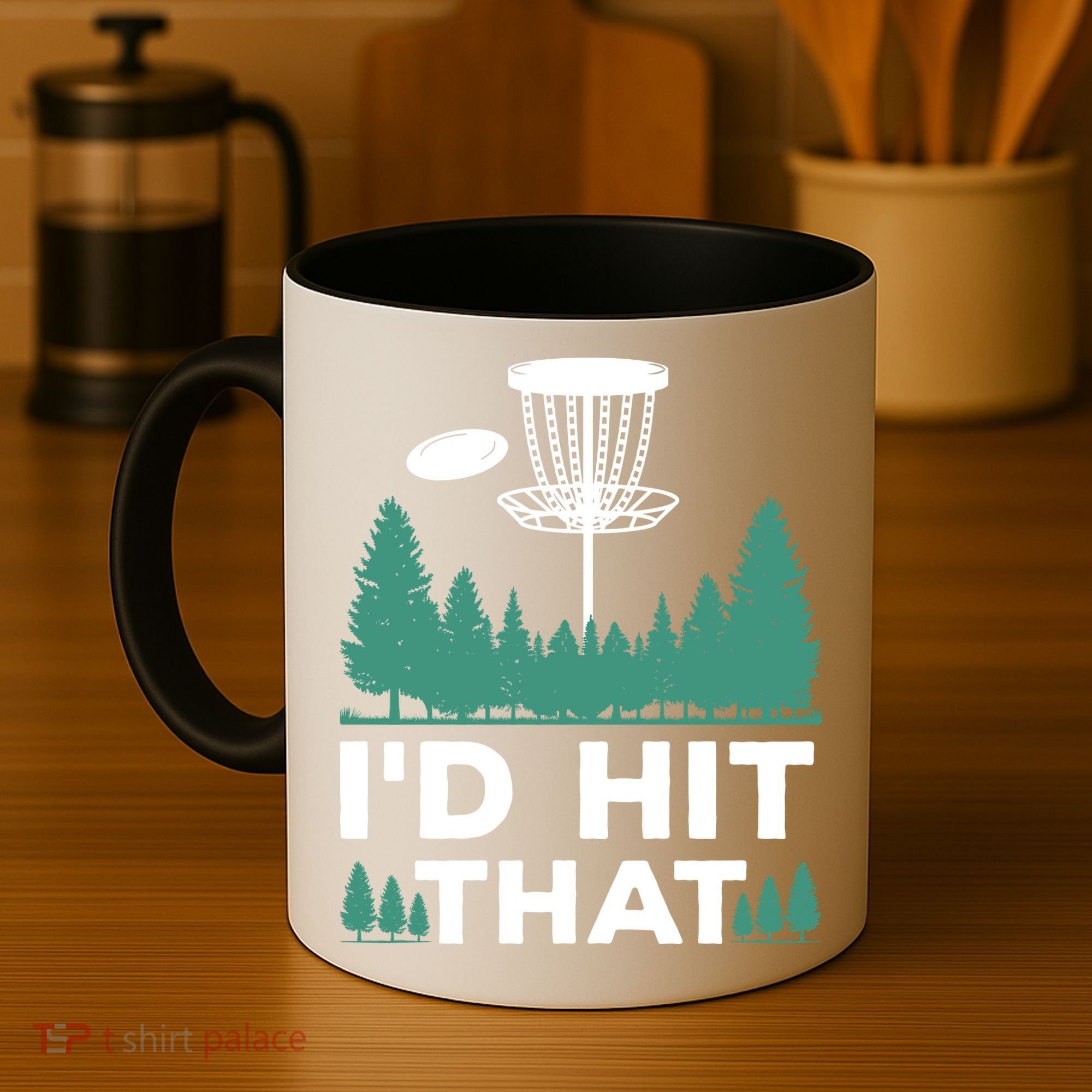 I'd Hit That, Disc Golfing Disc Golf Lover Coffee Mug