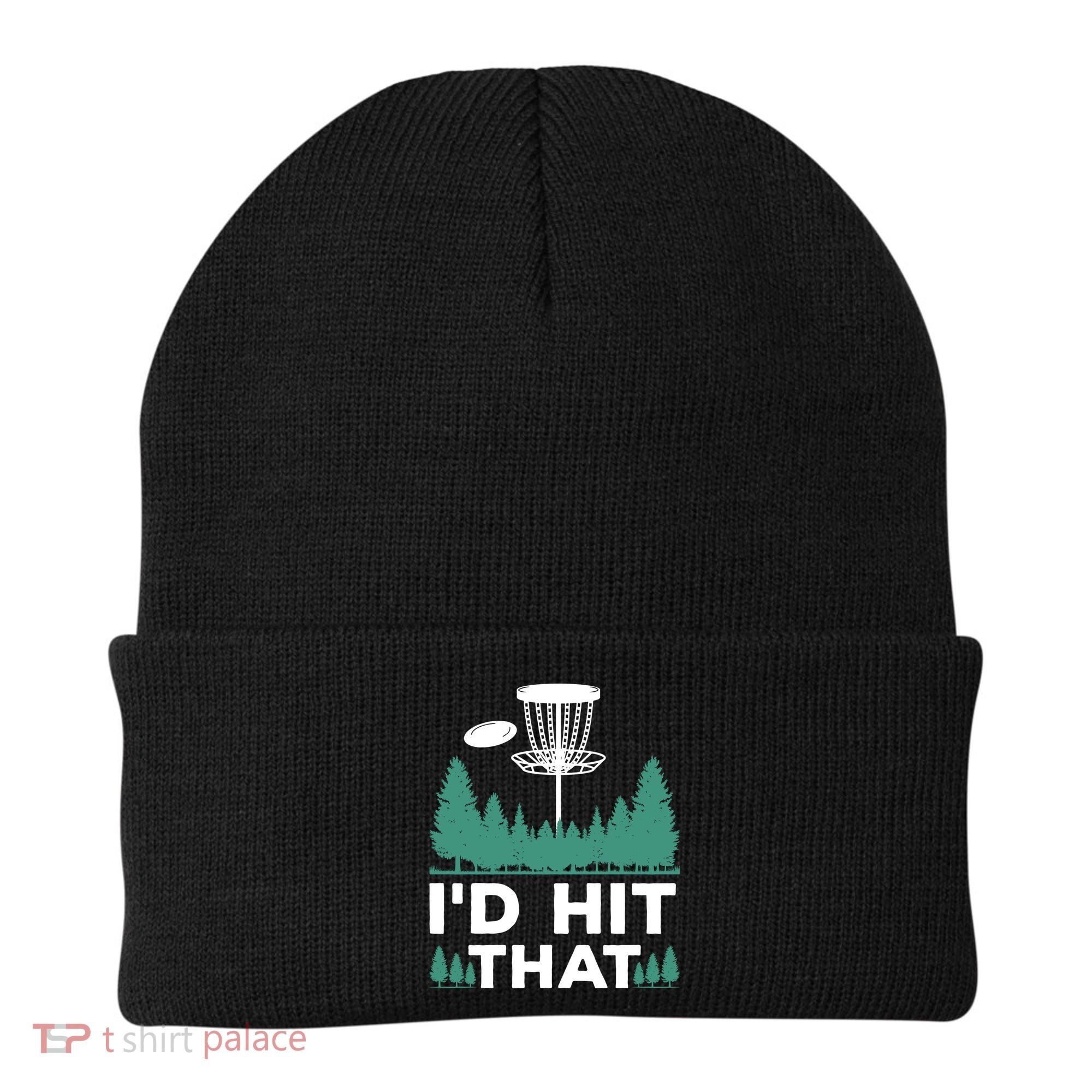 I'd Hit That, Disc Golfing Disc Golf Lover Beanie