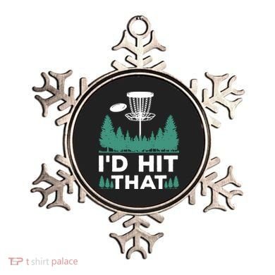I'd Hit That, Disc Golfing Disc Golf Lover Ornament