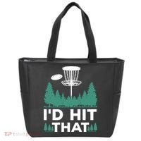 I'd Hit That, Disc Golfing Disc Golf Lover Tote Bag thumb 0