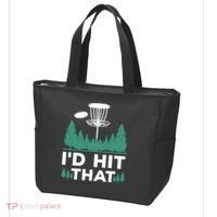 I'd Hit That, Disc Golfing Disc Golf Lover Tote Bag thumb 3