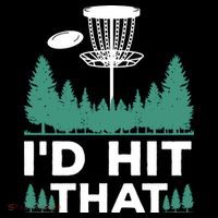 I'd Hit That, Disc Golfing Disc Golf Lover Tote Bag thumb 4