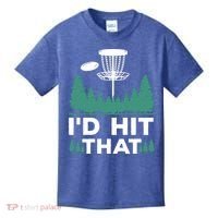 I'd Hit That, Disc Golfing Disc Golf Lover Kids T-Shirt thumb 0