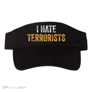 I Hate Terrorists Visor