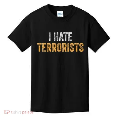 I Hate Terrorists Kids T-Shirt