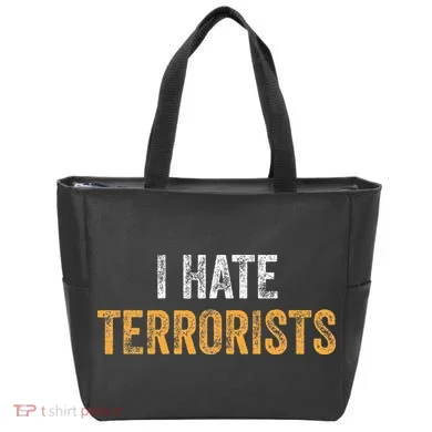 I Hate Terrorists Tote Bag