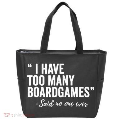 I Have Too Many Boardgames Funny Tote Bag