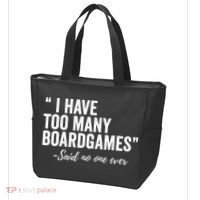 I Have Too Many Boardgames Funny Tote Bag thumb 3