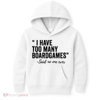 I Have Too Many Boardgames Funny Kids Hoodie thumb 0