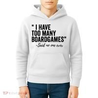 I Have Too Many Boardgames Funny Kids Hoodie thumb 4