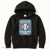 I Have Too Many Baseball Cards Funny Baseball Card Kids Hoodie thumb 0