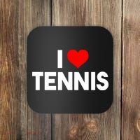 I Heart Tennis Coaster thumb 0