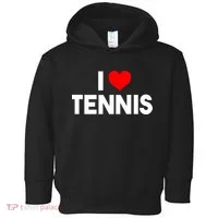 I Heart Tennis Toddler Hoodie thumb 0
