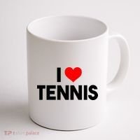 I Heart Tennis Coffee Mug thumb 1