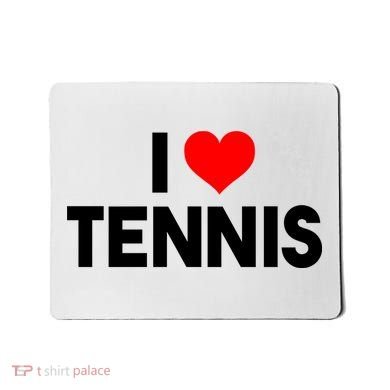 I Heart Tennis Mousepad