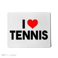 I Heart Tennis Mousepad thumb 0