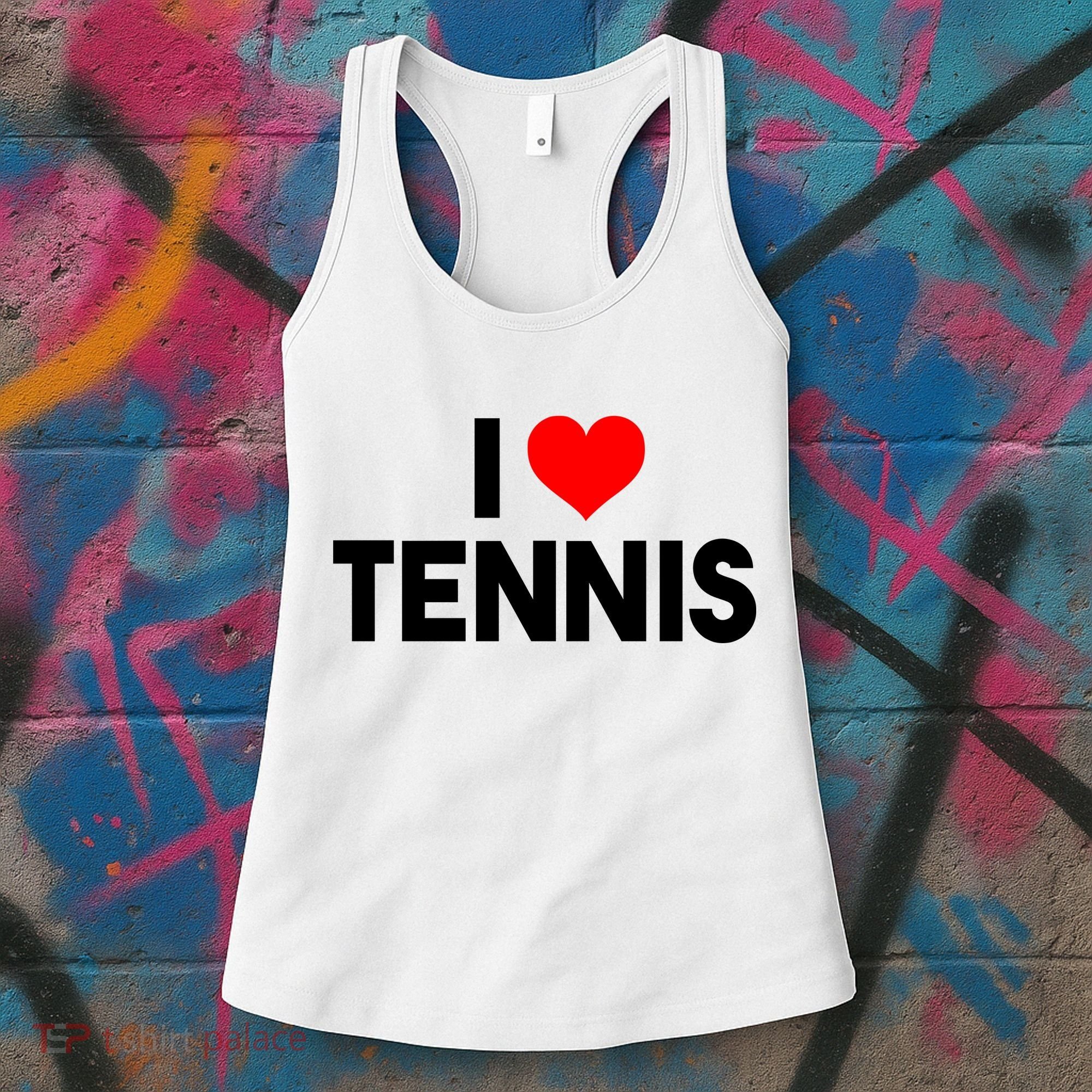 I Heart Tennis Women's Tank Top