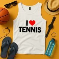 I Heart Tennis Tank Top thumb 4