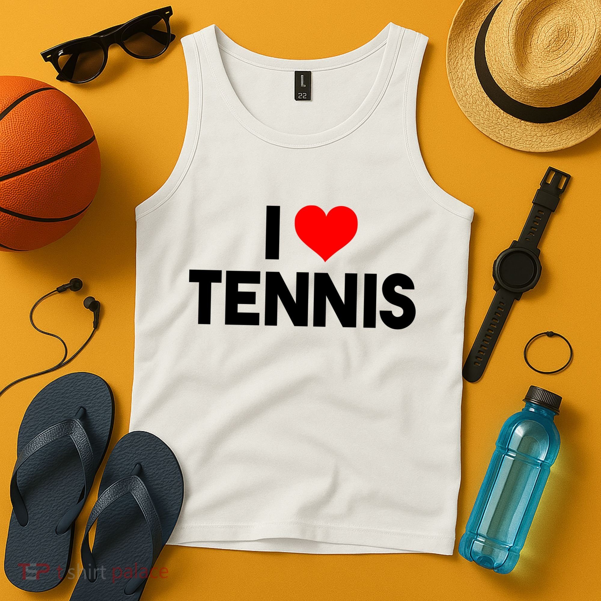 I Heart Tennis Tank Top