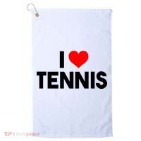 I Heart Tennis Golf Towel thumb 0