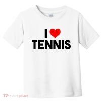 I Heart Tennis Toddler T-Shirt thumb 0